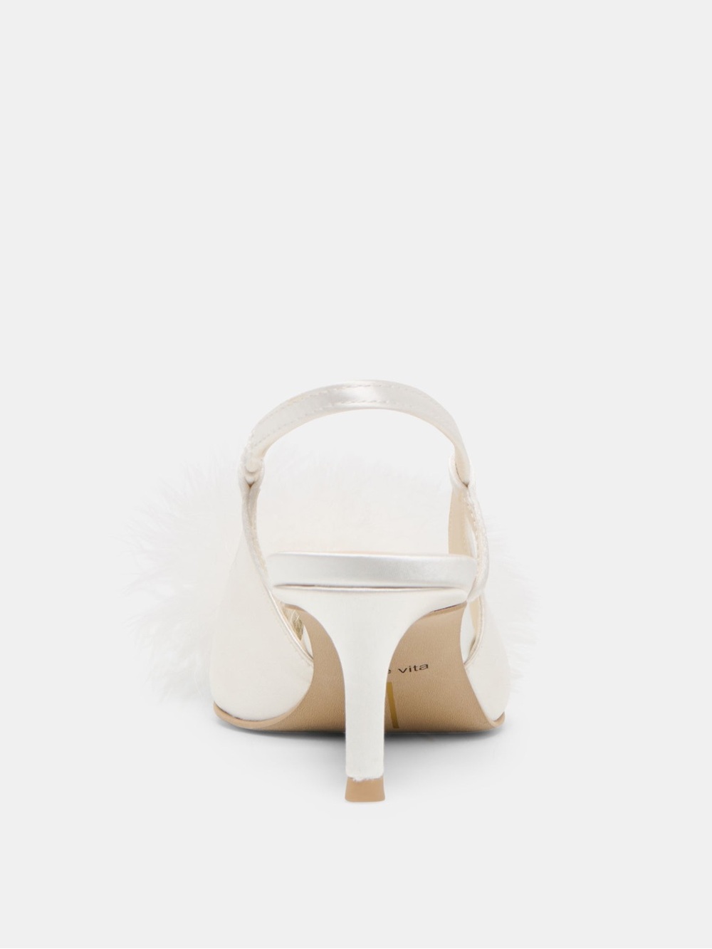 Dolce Vita White Kamy Heels NWT - Picture 9 of 13